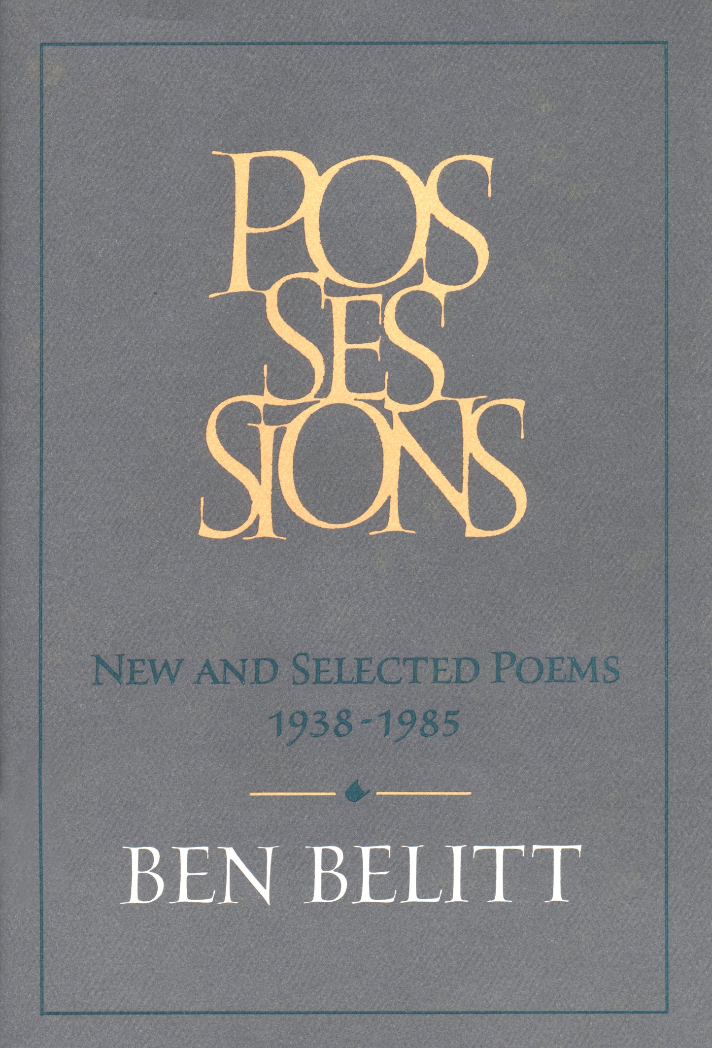 Possessions - SAVE 30%!