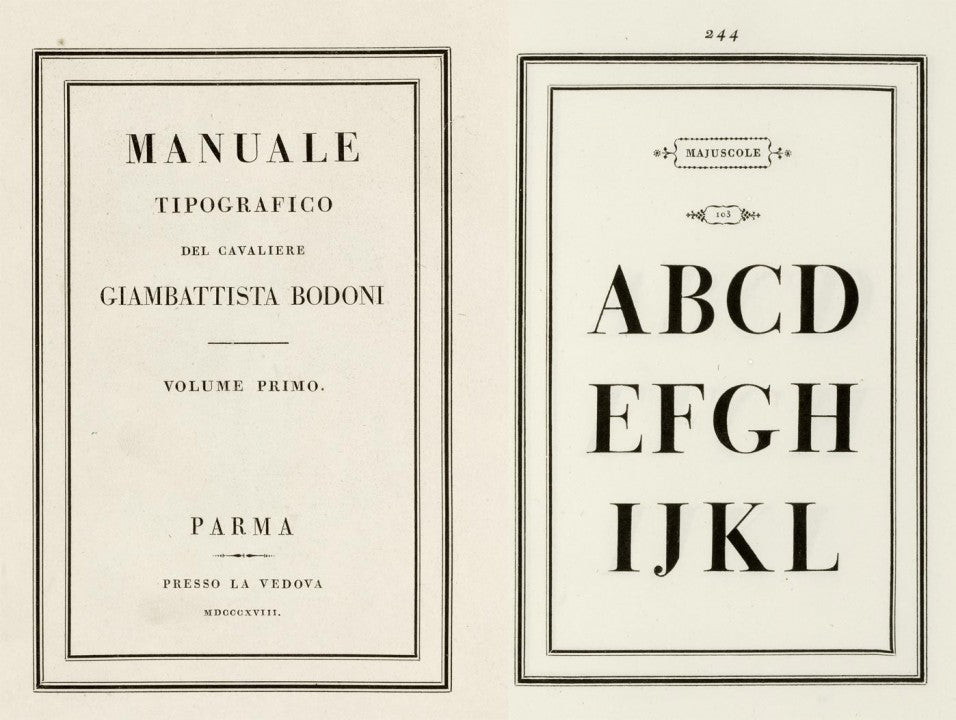 Giambattista Bodoni - SAVE 50%!