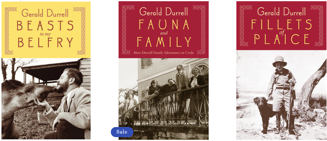 Gerald Durrell in Corfu & Beyond: Three Volume Set