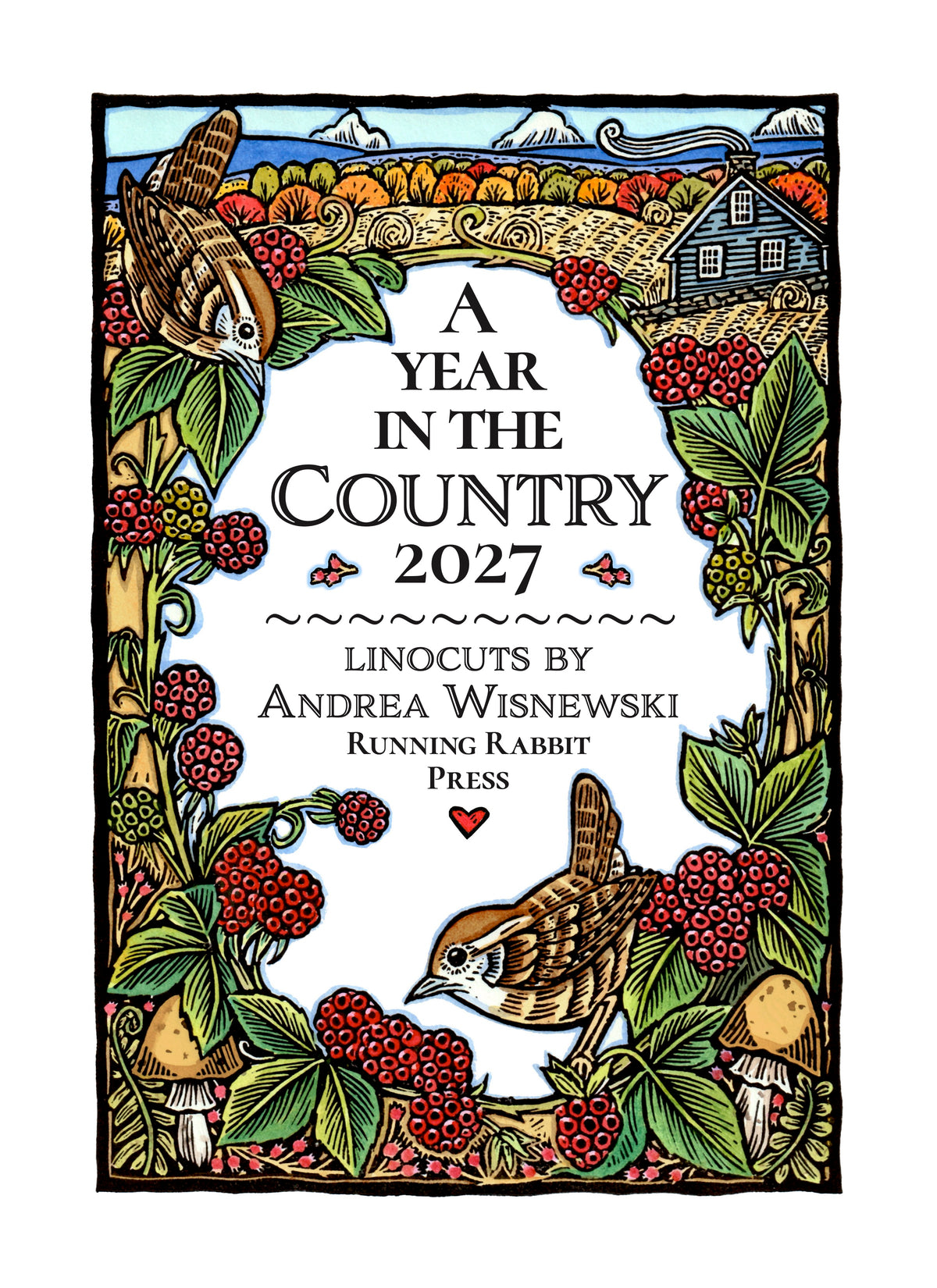 A Year in the Country Calendar