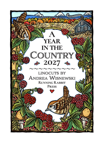 A Year in the Country Calendar